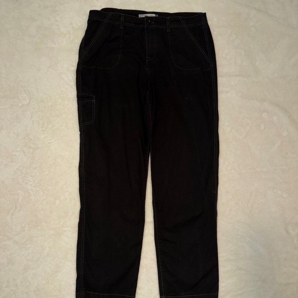 Straight Leg Women's Pants in Black